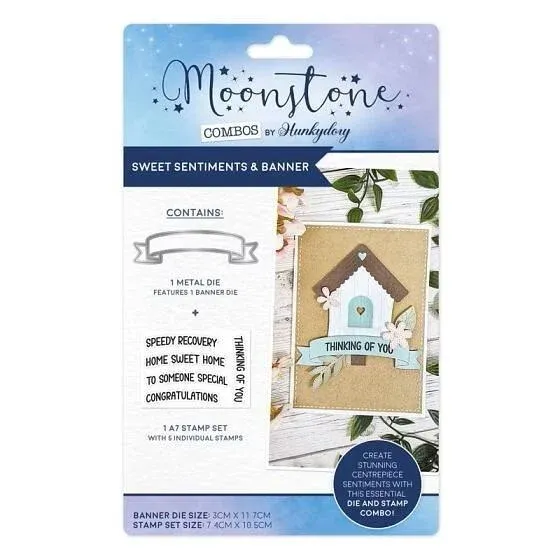 Sweet Sentiments & Banner Die & Stamps